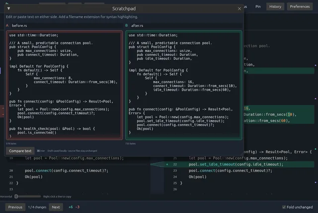 diffusion — Work directly with the text